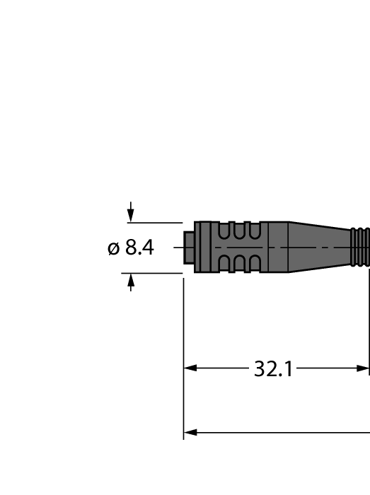 Pk3 Connection Actuator and Sensor Cable, PVC - Connection Cable
