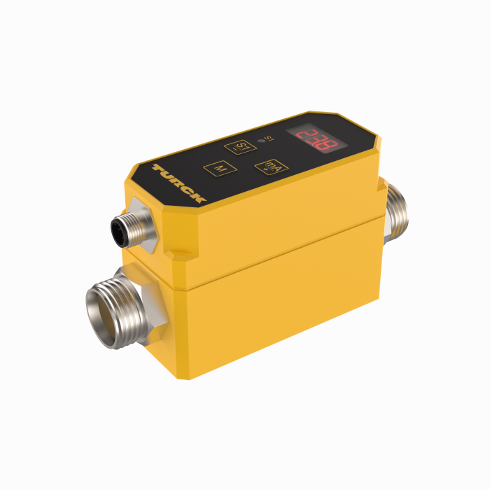 Flow Rate Monitoring - Inline Sensor with Integrated Processor