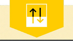 Alt tag: Pictogram with two opposing arrows in a rectangle